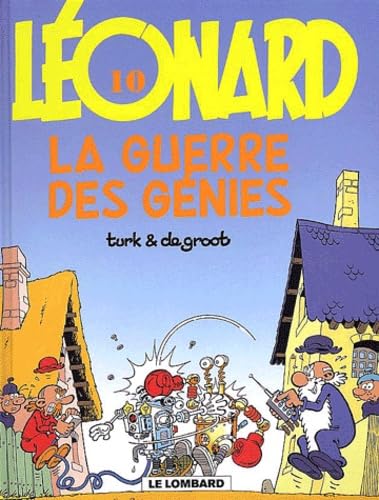jaquette livre Léonard Tome 10 - La Guerre Des Génies