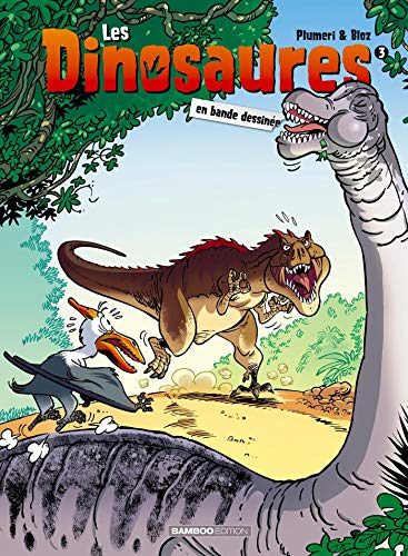 jaquette livre Les Dinosaures En Bande Dessinée Tome 3