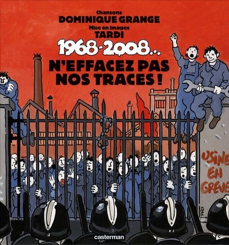 jaquette livre 1968-2008 - N'effacez Pas Nos Traces ! (1 Cd Audio)