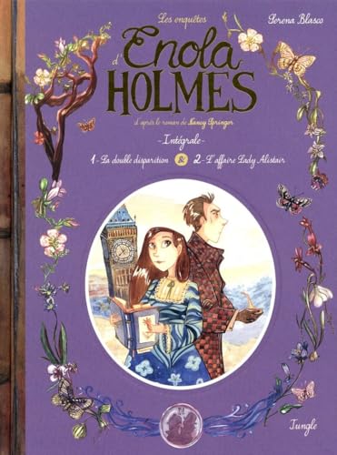 jaquette livre Les Enquêtes D'enola Holmes Tomes 1 Et 2 - Tome 1, La Double Disparition - Tome 2, L'affaire Lady Alistair
