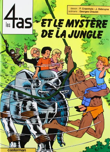 jaquette livre Les 4 As - Le Mystère De La Jungle