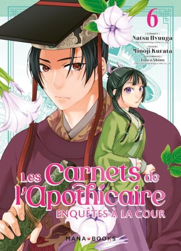 jaquette livre Carnets de l'apothicaire (les) - Enquêtes à la cour - Tome 6