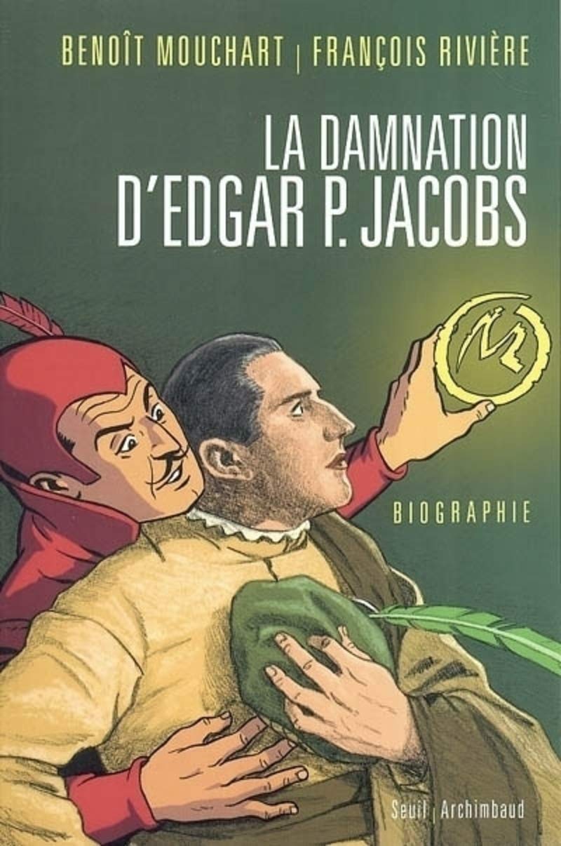 jaquette livre La Damnation d'Edgar P. Jacobs