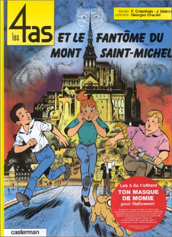 jaquette livre Les 4 As - Le Fantôme Du Mont-St-Michel