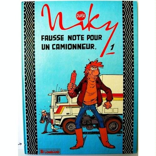 jaquette livre Fausse note pour un camionneur