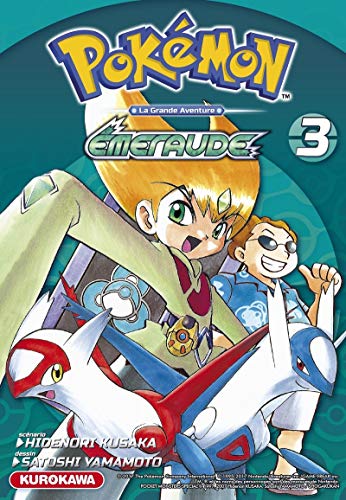 jaquette livre Pokémon - La Grande Aventure - Rouge feu et Vert feuille / Emeraude - Tome 3