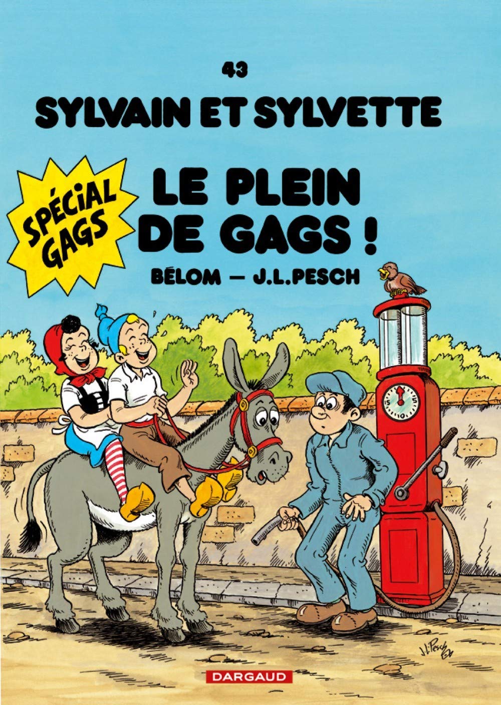 jaquette livre Sylvain et Sylvette - tome 43 - Plein de gags (Le)
