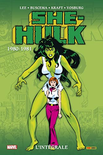 jaquette livre She-Hulk L'intégrale - 1980-1981