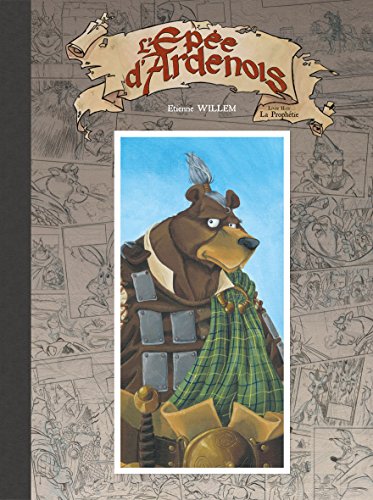 jaquette livre L'epée D'ardenois Tome 2 - La Prophétie - Edition Crayonnée