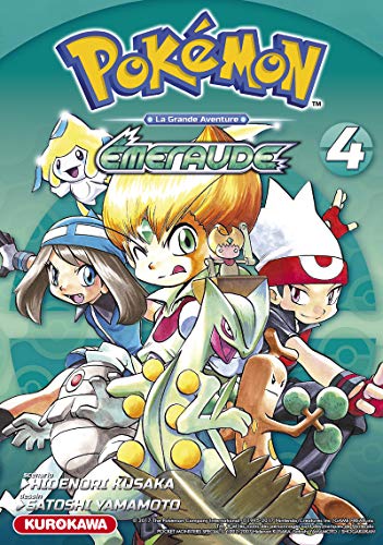 jaquette livre Pokémon - La Grande Aventure - Rouge feu et Vert feuille / Emeraude - Tome 4