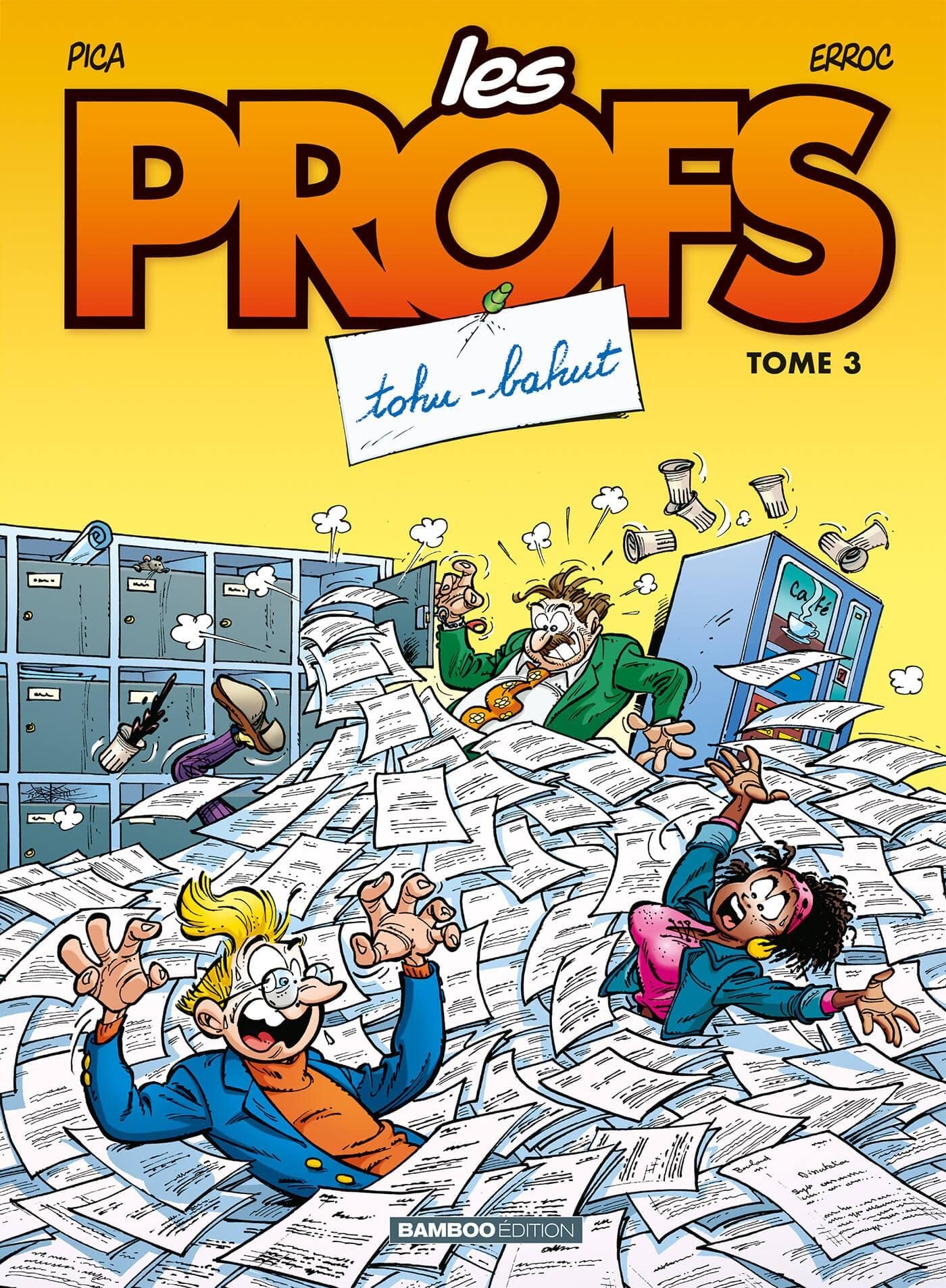 jaquette livre Les profs, volume 3