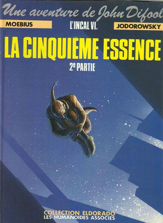 jaquette livre L'incal Tome 6 : La Cinquieme Essence - 2éme Partie, La Planète Difool