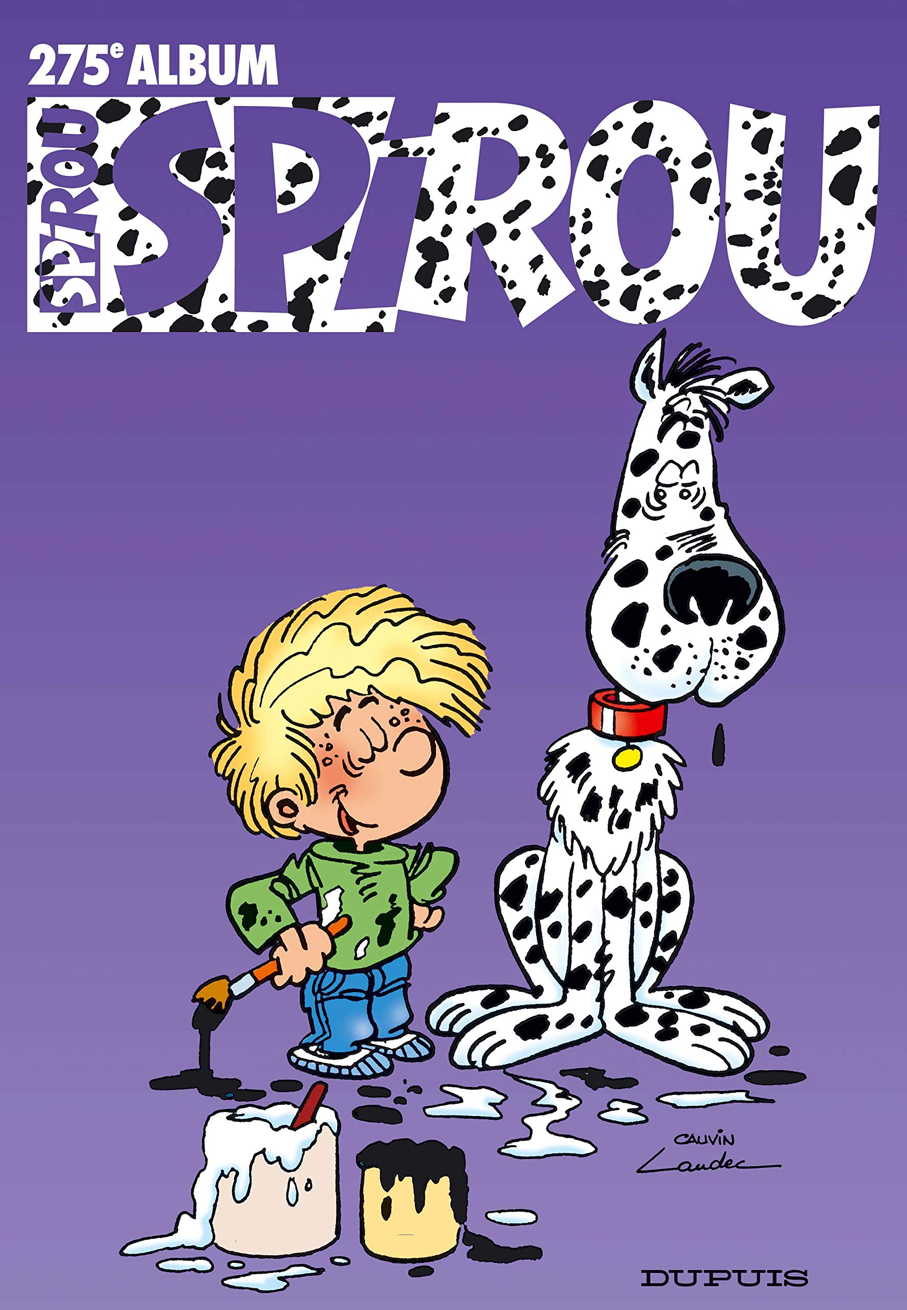 jaquette livre Recueil Spirou, tome 275 : Recueil Spirou