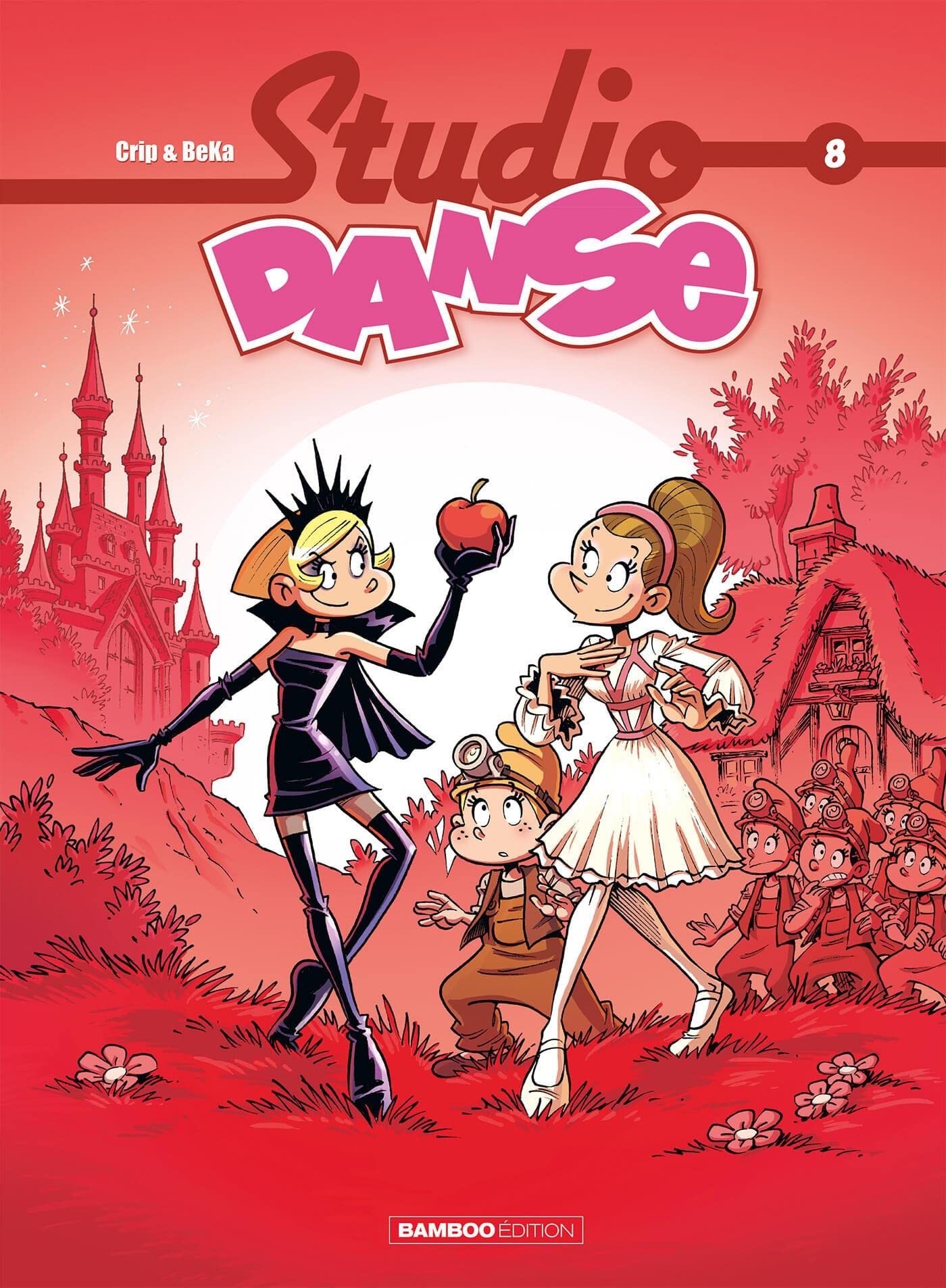 jaquette livre Studio danse - tome 8