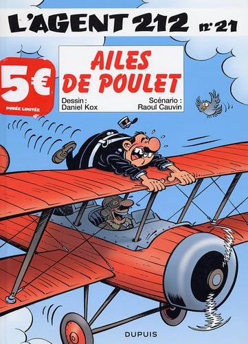 jaquette livre L'agent 212 Tome 21 - Ailes De Poulet