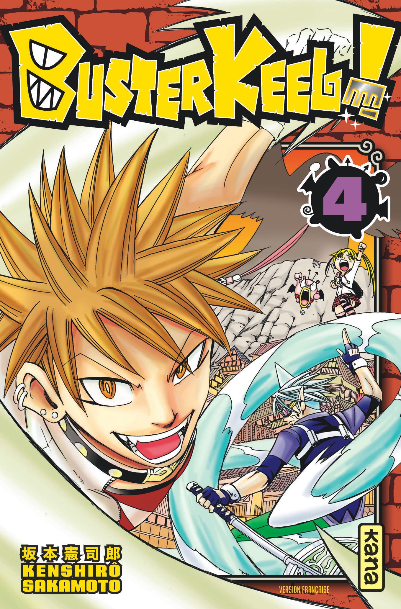 jaquette livre Buster Keel ! Vol.4