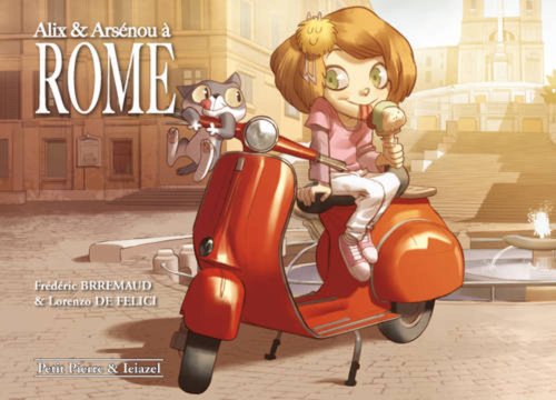 jaquette livre Alix & Arsénou À Rome