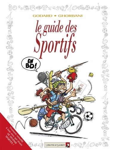 jaquette livre Les Guides Des Sportifs En Bd !