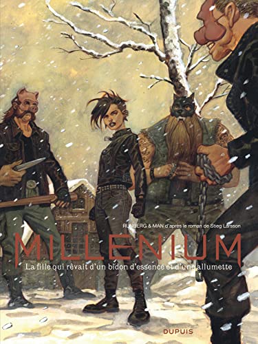jaquette livre Millénium Tome 2 - La Fille Qui Rêvait D'un Bidon D'essence Et D'une Allumette