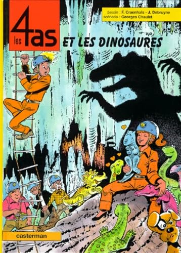 jaquette livre Les 4 As - Les Dinosaures