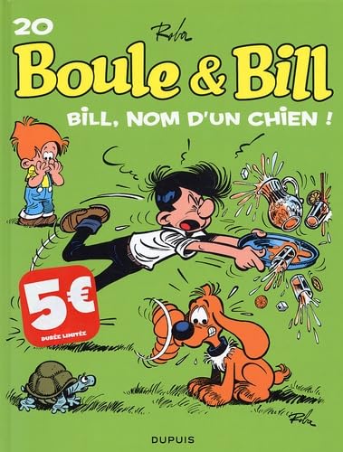jaquette livre Boule Et Bill Tome 20 - Bill, Nom D'un Chien !
