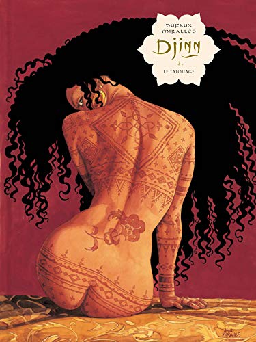 jaquette livre Djinn Tome 3 - Le Tatouage