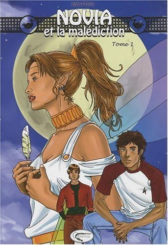 jaquette livre Novia Et La Malédiction Tome 1