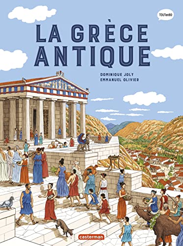 jaquette livre L'histoire Du Monde En Bd - La Grèce Antique