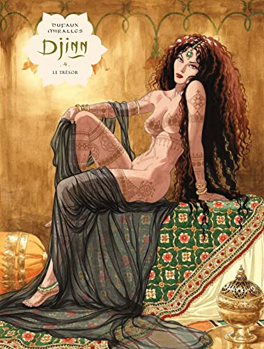 jaquette livre Djinn Tome 4 - Le Trésor