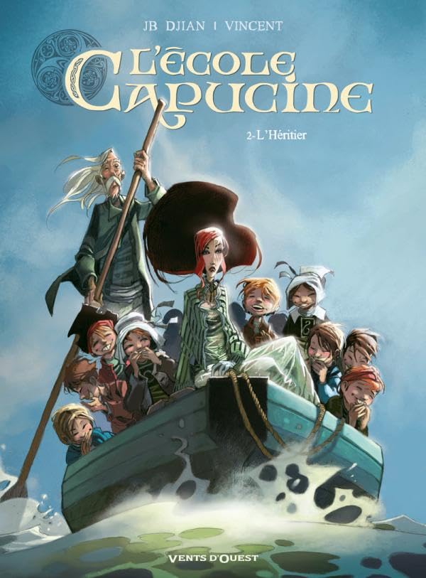 jaquette livre L'ecole Capucine Tome 2 - L'héritier