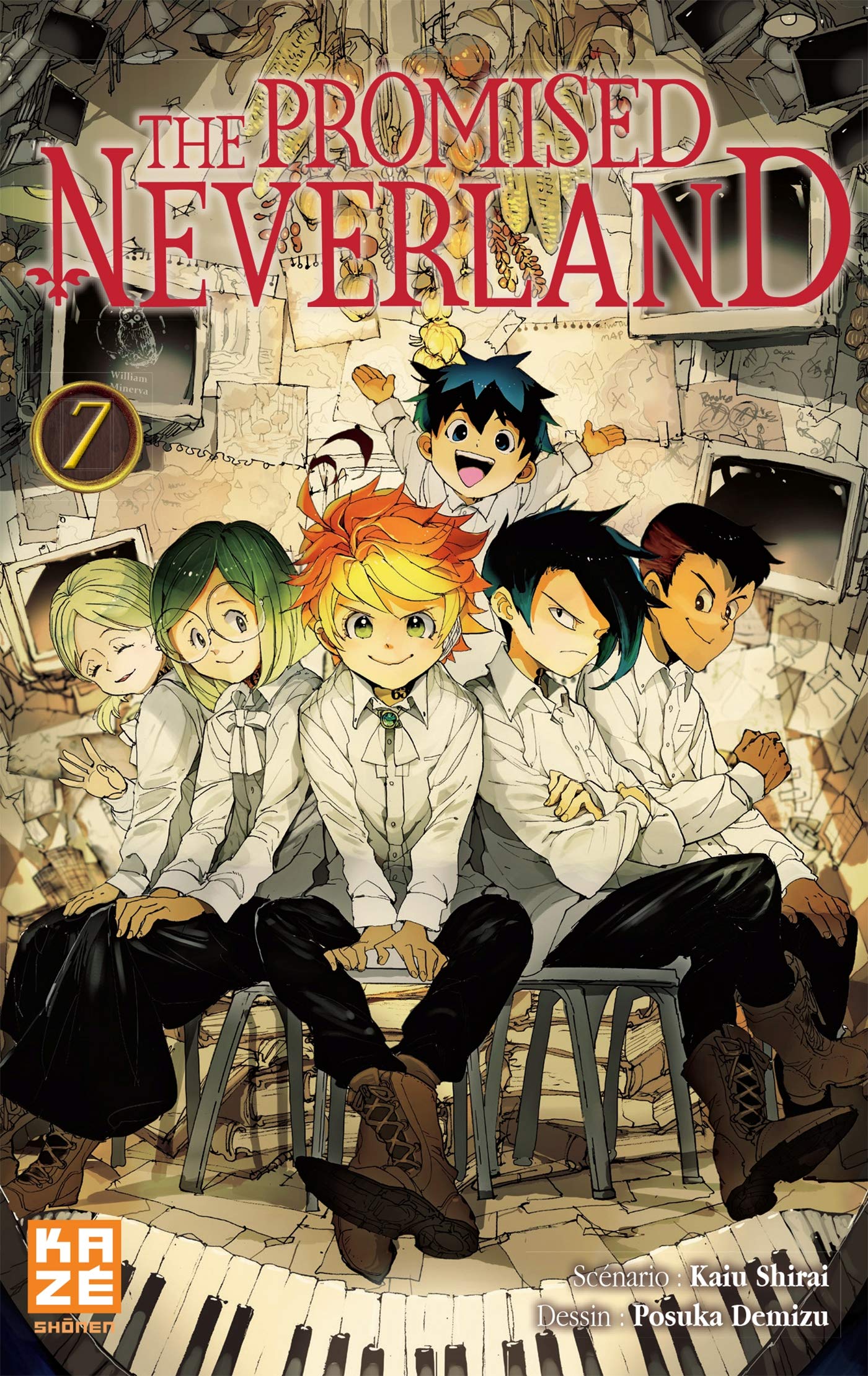 jaquette livre The Promised Neverland T07
