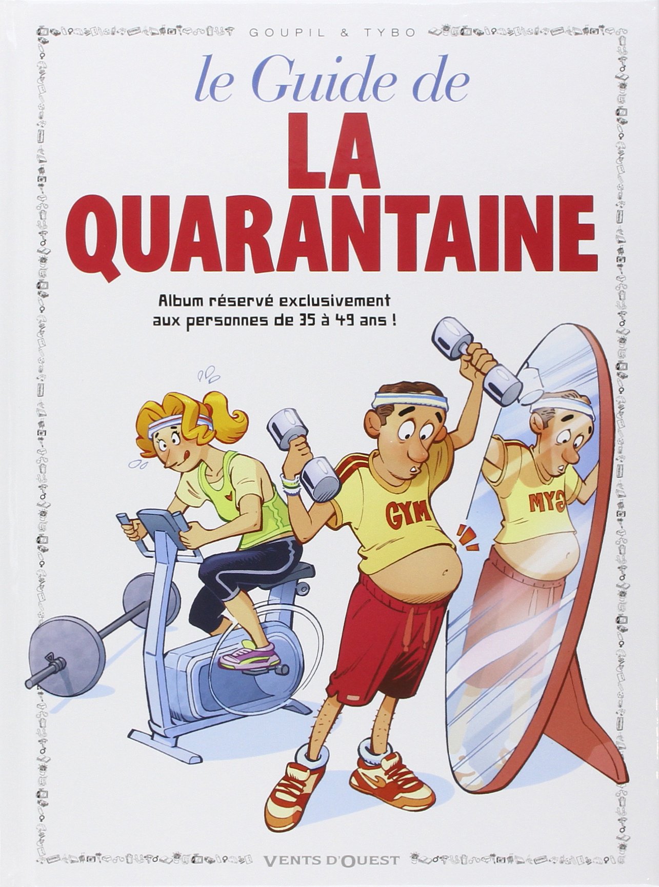 jaquette livre Le guide de la quarantaine