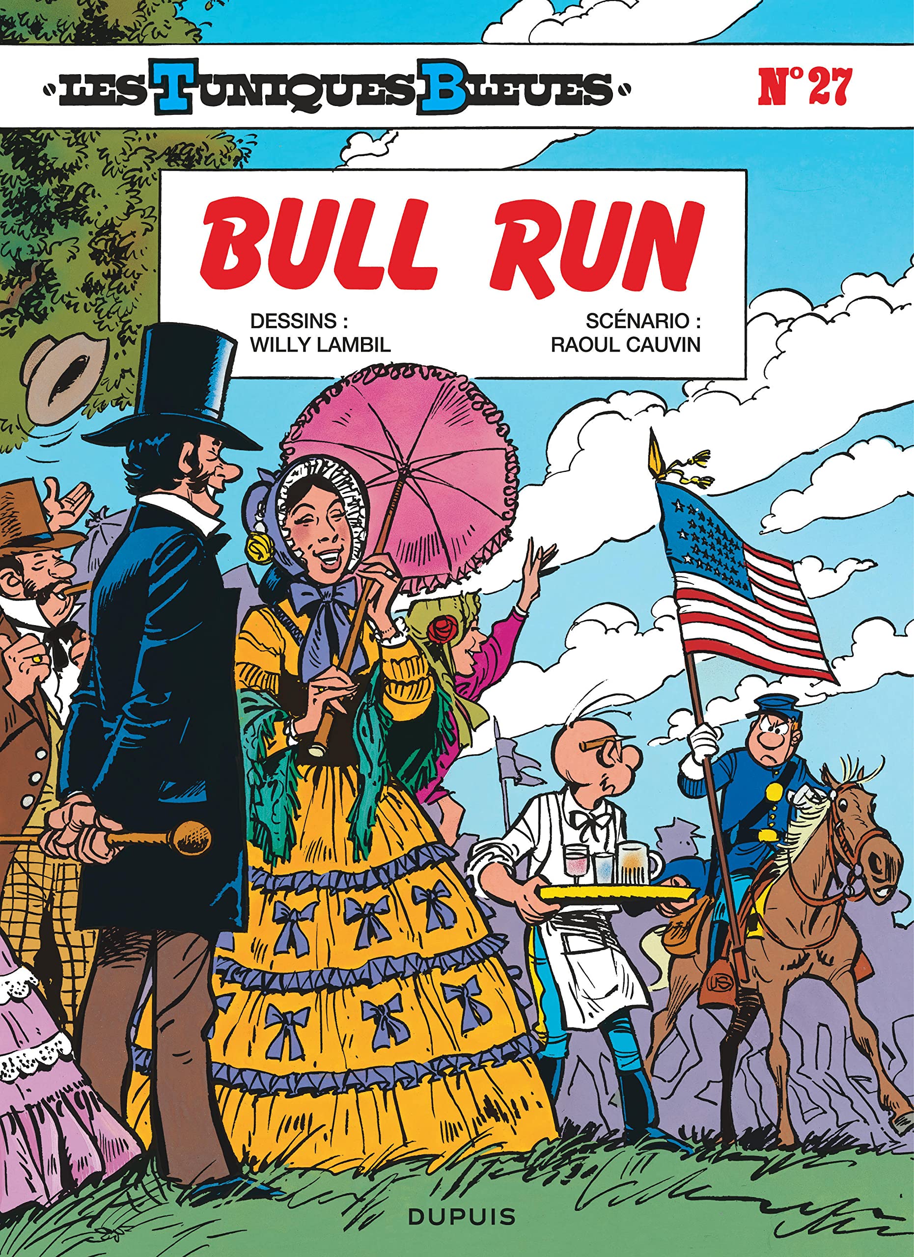 jaquette livre Les Tuniques bleues, tome 27 : Bull Run
