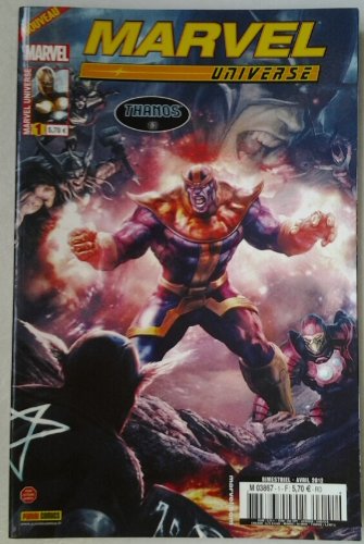 jaquette livre Marvel Universe 01