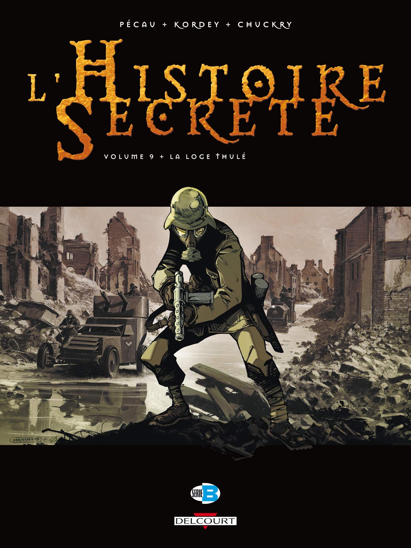 jaquette livre L'Histoire Secrète, Tome 9 : La Loge Thulé