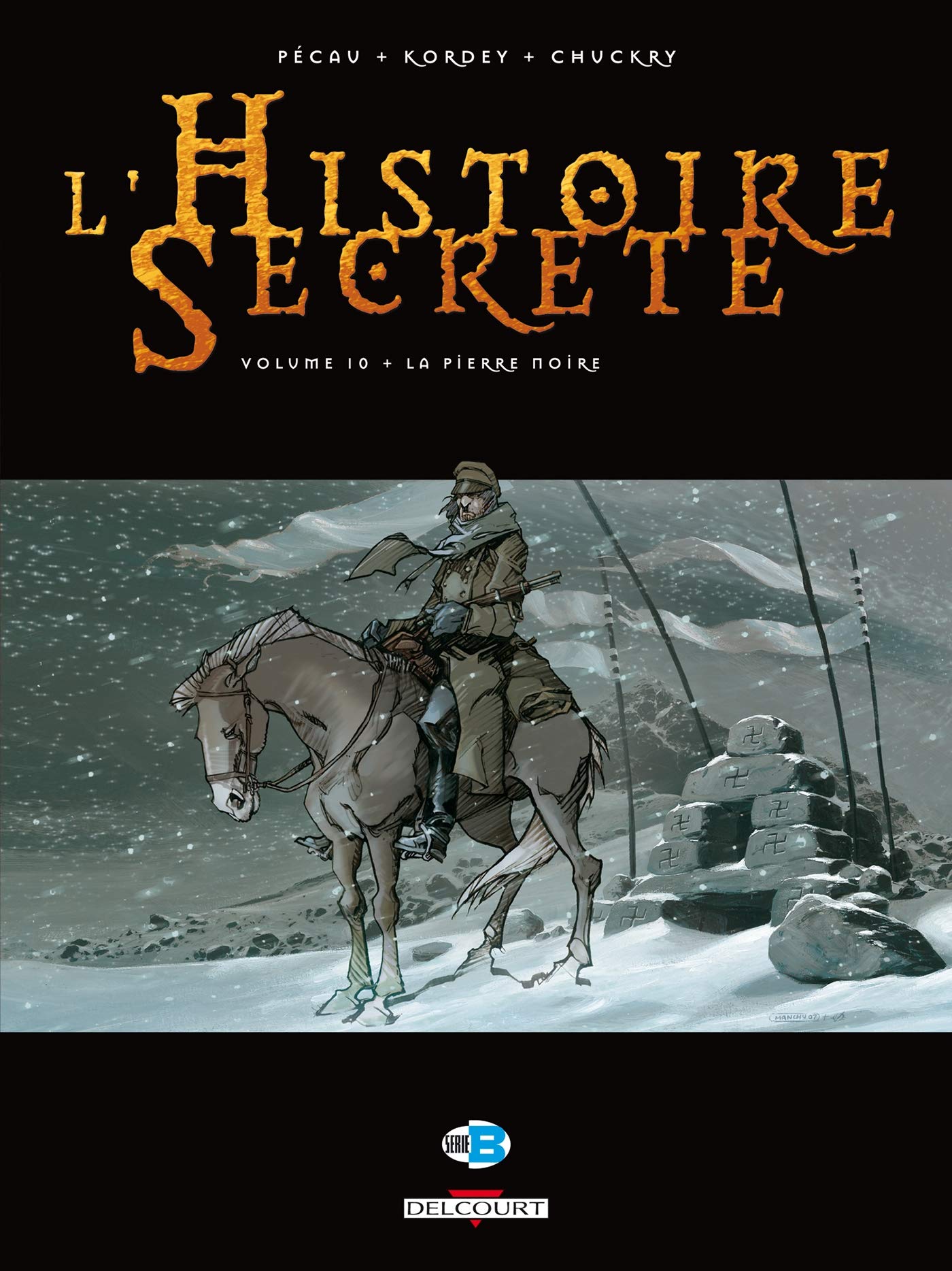 jaquette livre L'Histoire Secrète, Tome 10 : La pierre noire