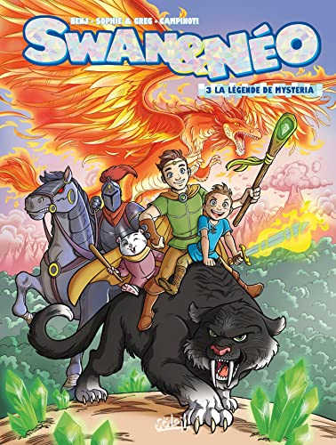 jaquette livre Swan & Néo Tome 3 - La Légende De Mysteria