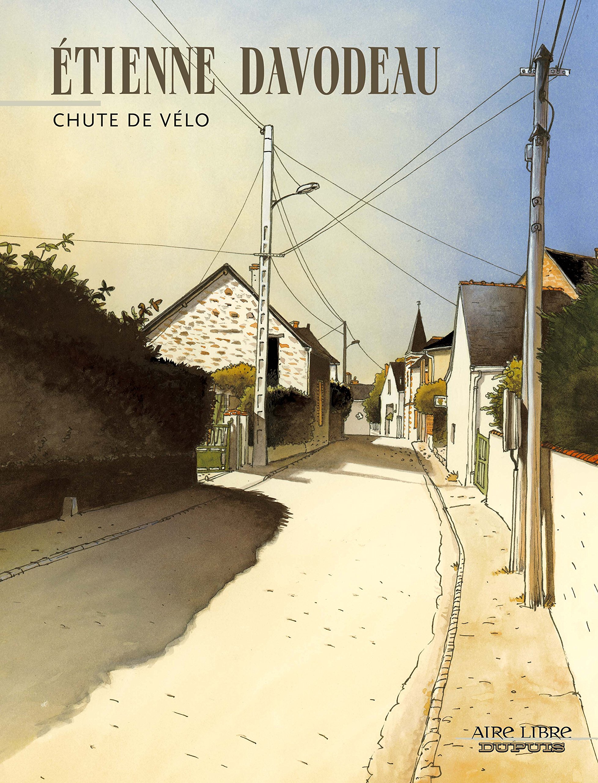 jaquette livre Chute de vélo