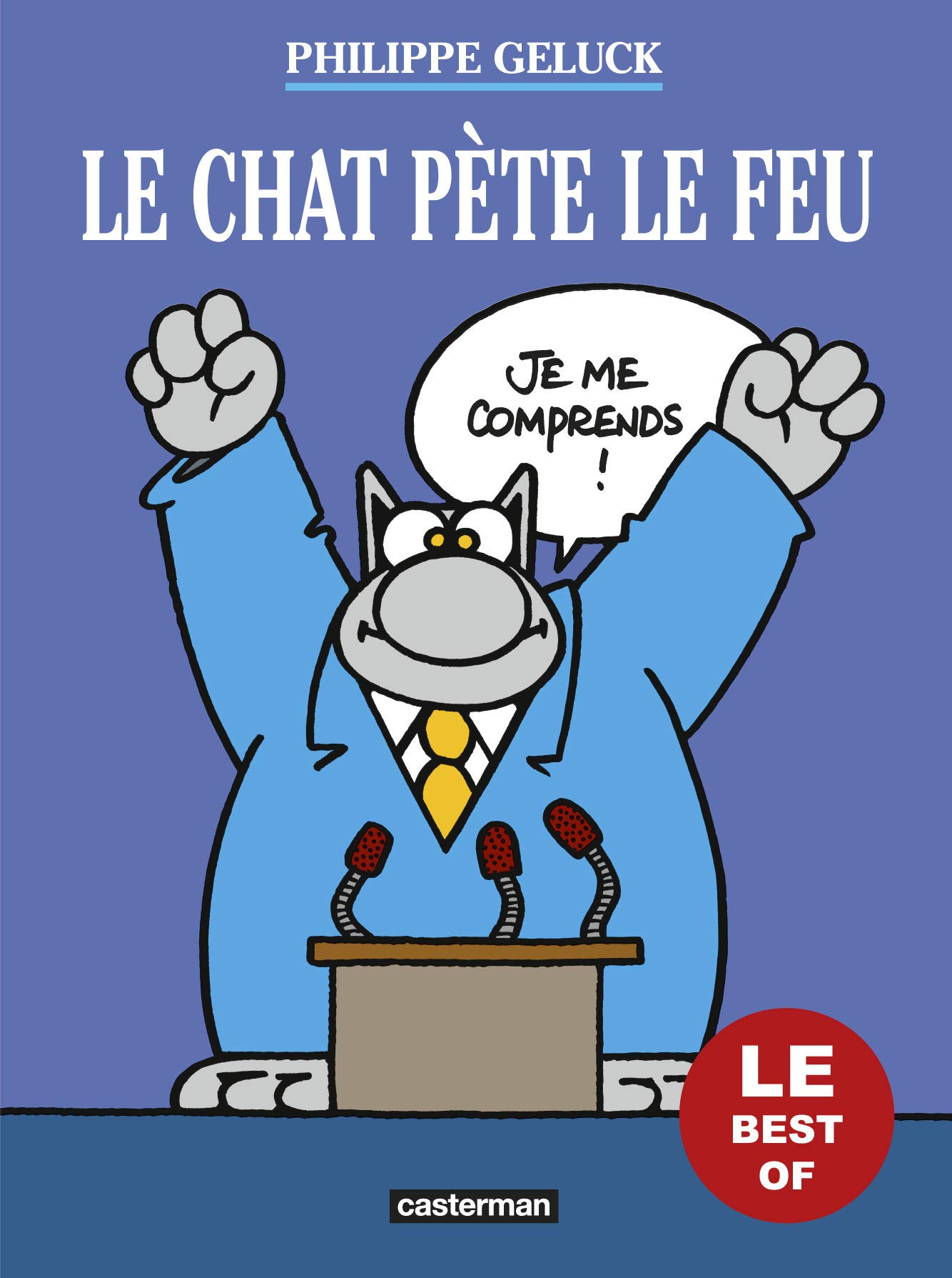 jaquette livre Les Best of du Chat, Tome 6 : Le Chat pète le feu