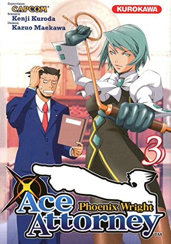 jaquette livre Ace Attorney - Phoenix Wright - Tome 3