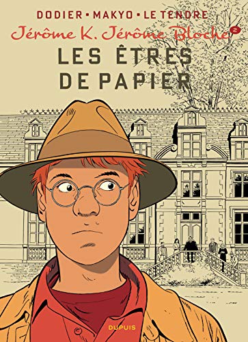jaquette livre Jérôme K. Jérôme Bloche Tome 2 - Les Êtres De Papier
