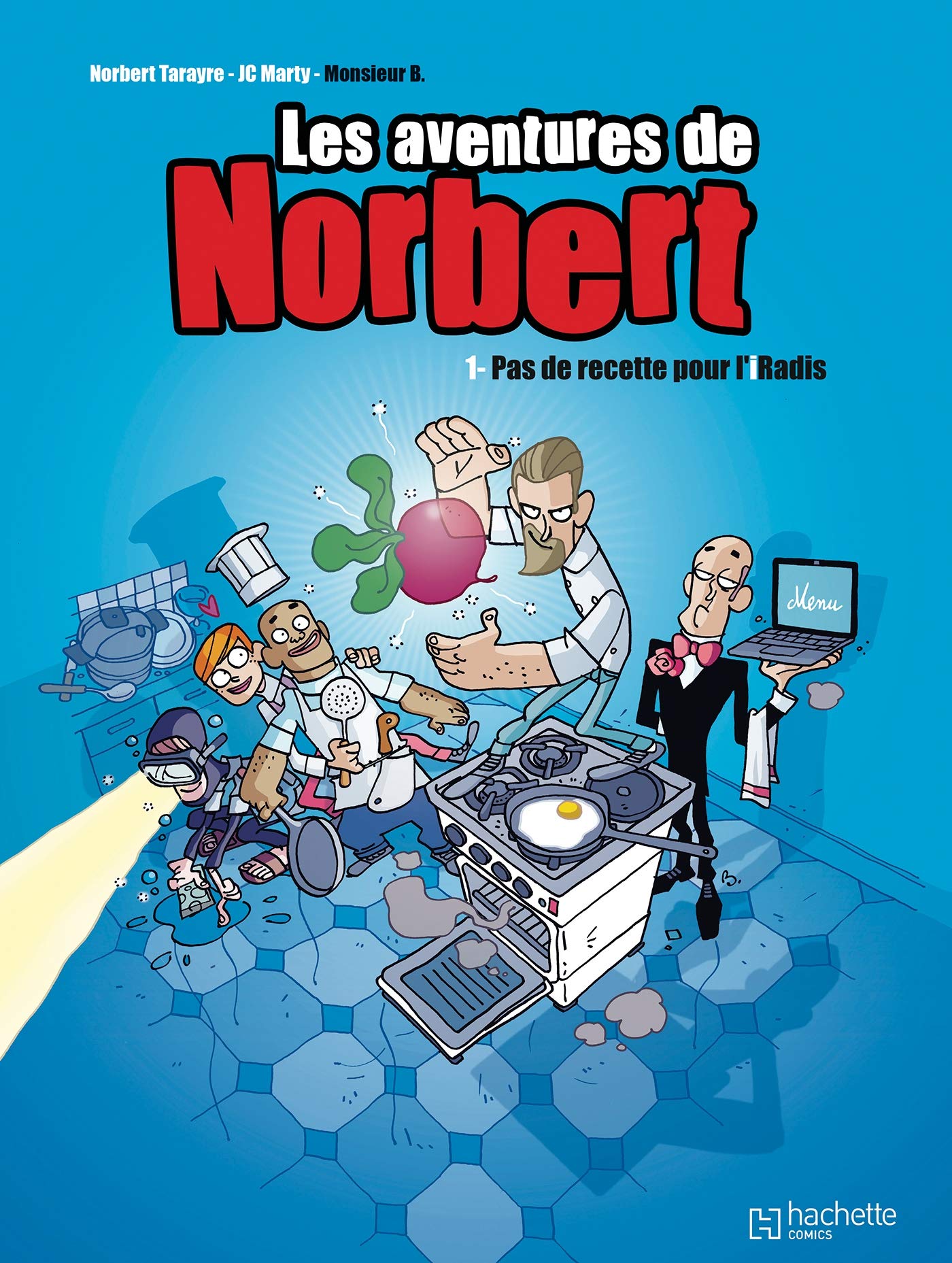 jaquette livre Les aventures de Norbert, Tome 1 : Pas de recettes pour l'iRadis
