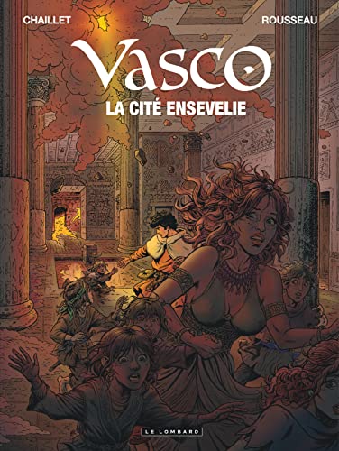 jaquette livre Vasco Tome 26 - La Cité Ensevelie