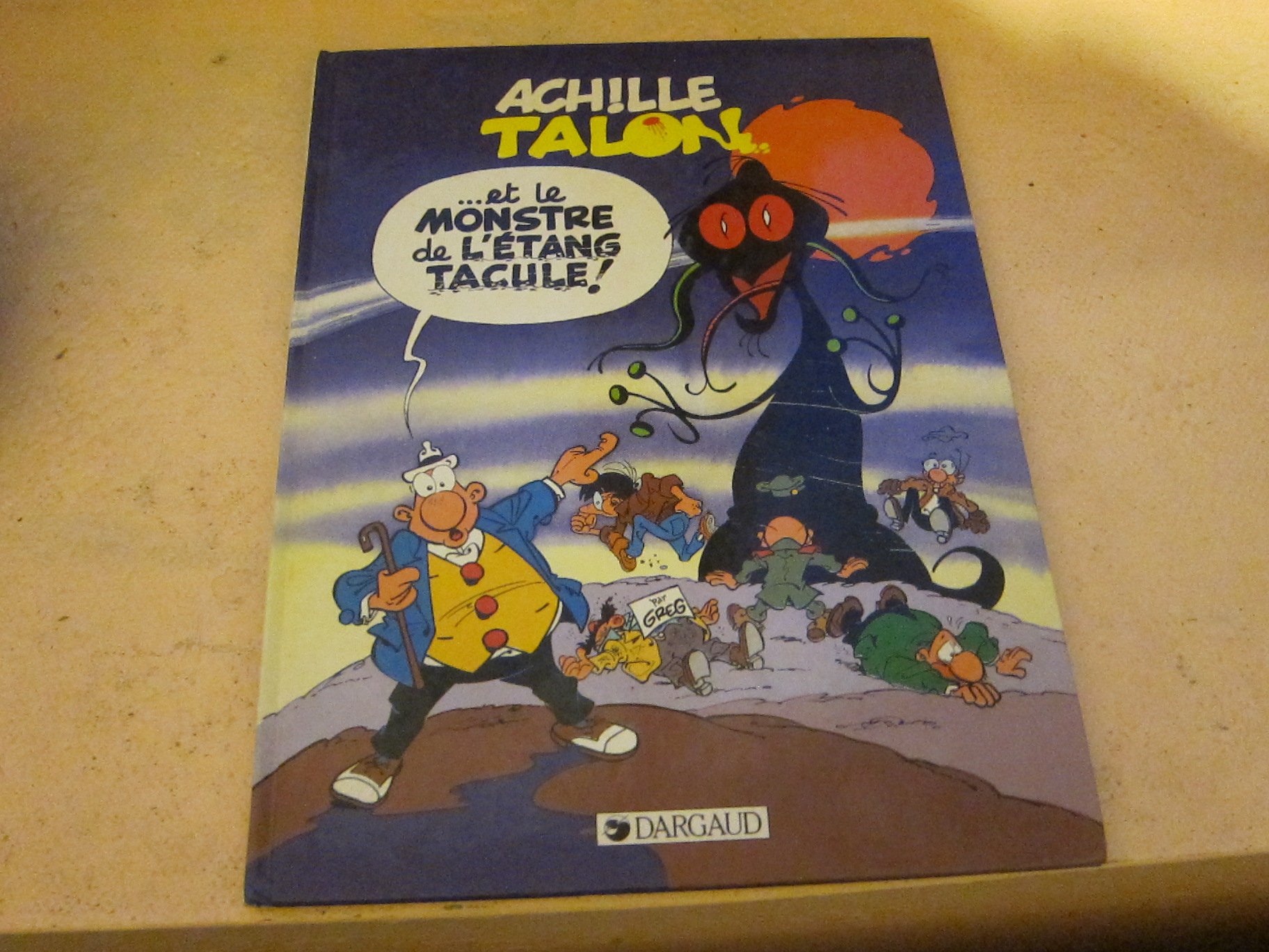 jaquette livre ACHILLE TALON TOME 39 : LE MONSTRE DE L'ETANG TACULE