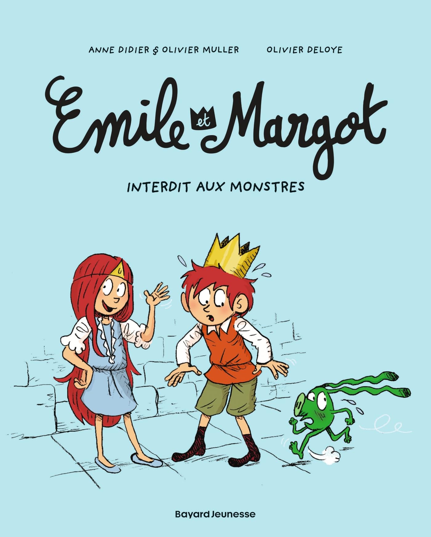 jaquette livre Émile et Margot, Tome 01: Interdit aux monstres