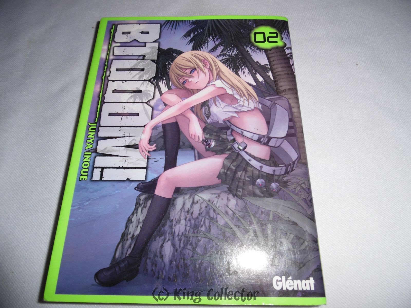 jaquette livre Btooom! Tome 2