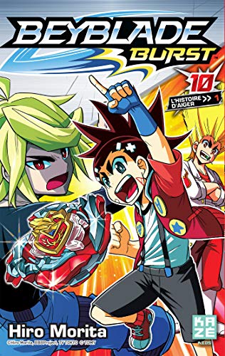 jaquette livre Beyblade - Burst - Tome 10