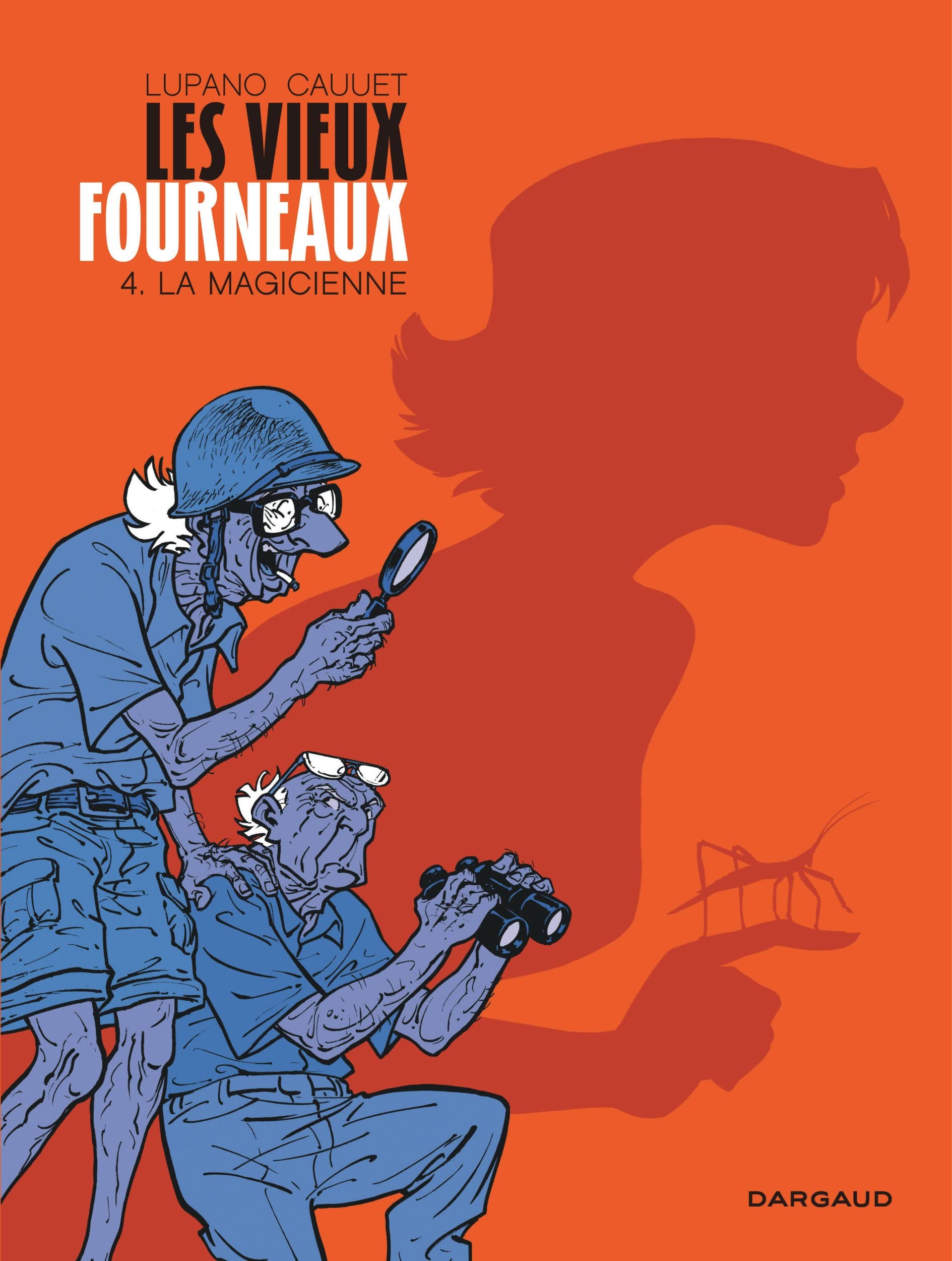 jaquette livre Les vieux fourneaux - tome 4 - La magicienne