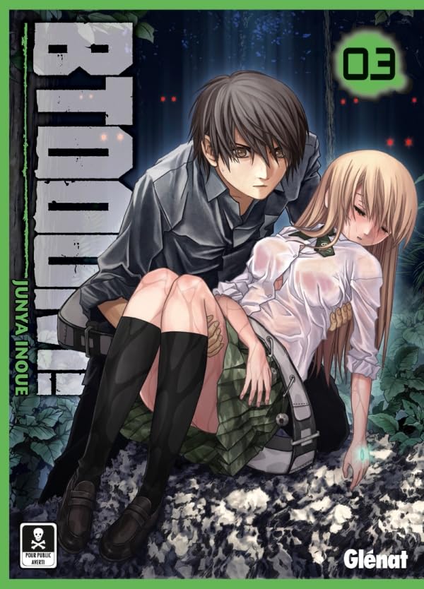 jaquette livre Btooom ! - Tome 3
