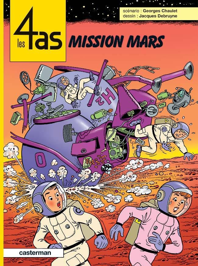 jaquette livre Les 4 As Tome 42 - Mission Mars